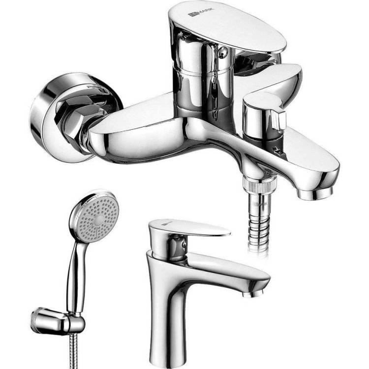 Душевой комплект Lemark Nero LM0214C + LM0206C