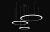 Люстра Crystal Lux Manzana Sp67W Led D400+600+800 Black фото 3