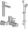 Душевой комплект Jacob Delafon Cuff E37303-CP + E45532-CP + E99898RU-CP