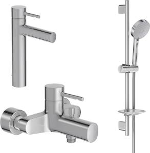 Душевой комплект Jacob Delafon Cuff E37303-CP + E45532-CP + E99898RU-CP