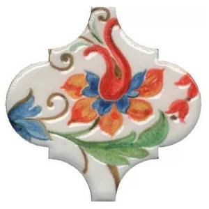 Декор Kerama Marazzi Арабески Тоскана VT/A583/65000 7 Глянцевый 6.5x6.5