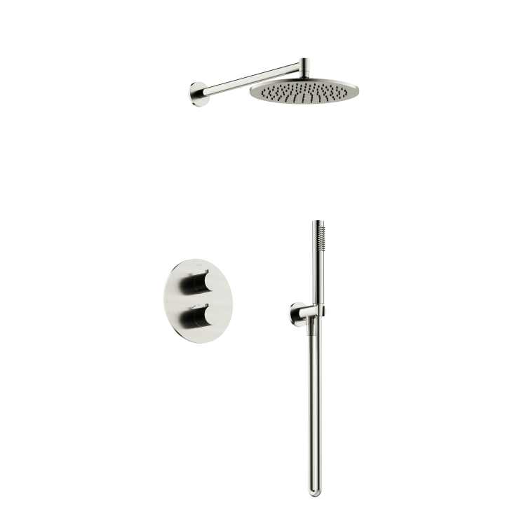 Душевой комплект Sancos Etna SC9010BN с термостатом, с внутренней частью, брашированный никель
