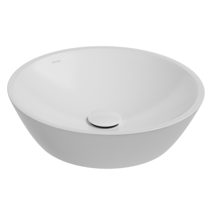 Раковина Isvea SistemaY Soft 10SY66045SV белая, 45 см