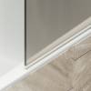 Шторка на ванну MaybahGlass MGV-785-2 70x140, поворотная, стекло графит 6 мм, профиль бронза, с полотенцедержателем фото 5
