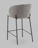 Стул полубарный Stool Group Тисдейл LV-115-S960-01 серый, букле фото 5