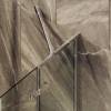 Шторка на ванну MaybahGlass MGV-656-4 69x140, поворотная, стекло прозрачное 6 мм, профиль хром глянцевый фото 4