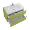 Тумба с раковиной Art&Max Torino Мята, 58.5x80 фото 6