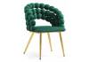 Стул Woodville Ball 15763 green/gold
