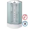 Душевая кабина Niagara Classic NG-3302-14BKTG (1000x1000x2100-2400) со средним поддоном (26см) фото 2