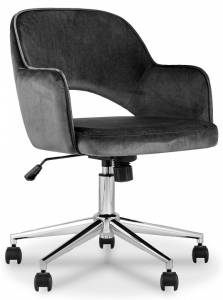 Кресло компьютерное Stool Group Кларк SGR_CLARKSON_GREY_CHROME