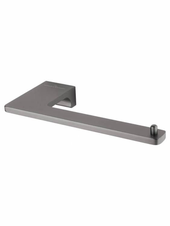 Держатель для туалетной бумаги Wonzon & Woghand WW-9116-GM без крышки, темный графит