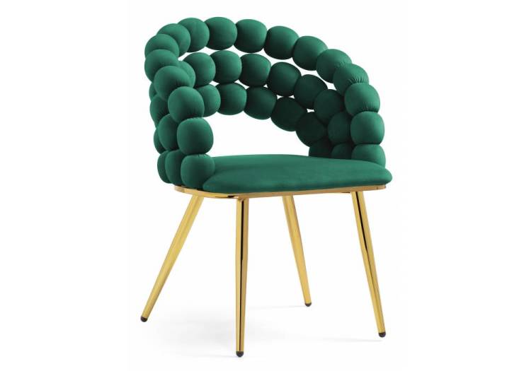 Стул Woodville Ball 15763 green/gold