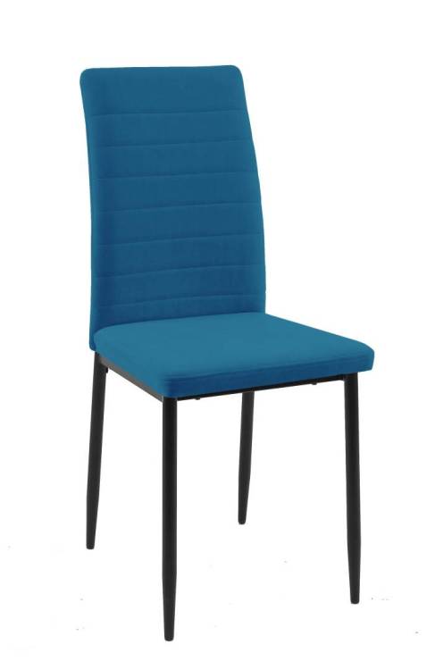 Стул Дик DikLine ТЕКС 00-00058210 черный/B8 BLUE