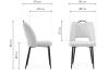 Стул Woodville Barton 15654 beige, black фото 2
