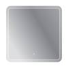 Зеркало Cezares Duet CZR-SPC-DUET-800-800-LED-TCH 80x80 с подсветкой и сенсорным выключателем