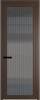 Межкомнатная дверь Profil Doors 1 AGP цвет профиля Деорэ, стекло безопасное 6 мм мору тонированное 600x2000
