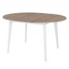 Стол Bradex Home Oslo RF 0335 дуб навара, белый 110(140)x110x76 фото 3