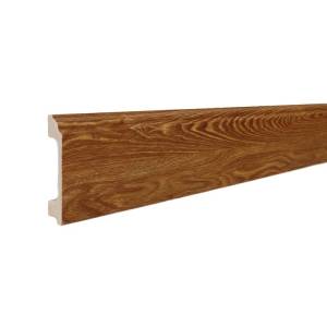 Напольный плинтус ТД Меридиан P3-132 гладкий 2400x80x16