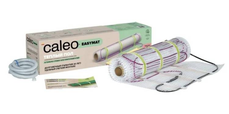 Теплый пол Caleo Easymat 0К-00000898 электрический, кабельный 140-0.5-4.0 140 Вт/м2, 4 м2