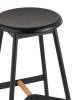 Набор из 2 полубарных стульев Stool Group Knobb 9117H65 black X2 черный фото 8