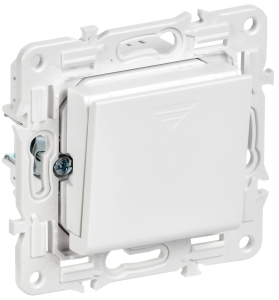 Выключатель карточный IEK Skandy SK-V11-0-10-K01 арктический белый