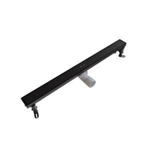 Душевой трап Knotlor Земля SDRW0700BL матовый черный, 70 см