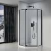 Душевой уголок Black&White Stellar Wind S815 BC 8151000 1000x1000 фото 2