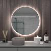 Зеркало Onika Сола 80 208097 с LED подсветкой, круглое фото 7