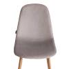 Стул Tetchair Breeze (mod. JSC-58) 21212 Light grey (светло-серый) HLR14/натуральный 44x53x86 фото 6