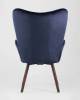 Кресло Stool Group Гранд KAS VELVET BLUE синий, велюр фото 6