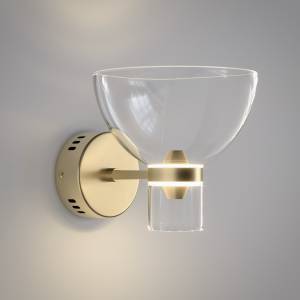 Настенный светодиодный светильник Eurosvet Vial 202053 LED латунь