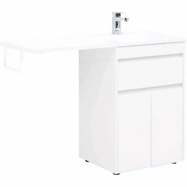 Тумба с раковиной Aquanet Токио 120 R 239210 напольная, белый