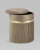 Пуф-сундук Stool Group Миранда 19B352VA-8167-7 велюр бежевый с ящиком фото 2