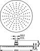 Верхний душ Ideal Standard IdealRain B9443AA фото 3