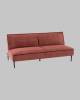 Диван-кровать Stool Group Кассель vd-cassel-cl-coral коралловый, велюр рельефный фото 4