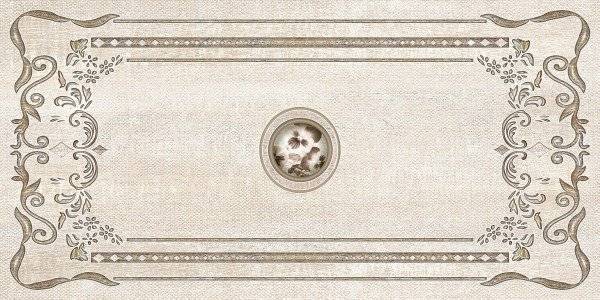 Декор Beryoza Ceramica Астерия светло-бежевый 30x60