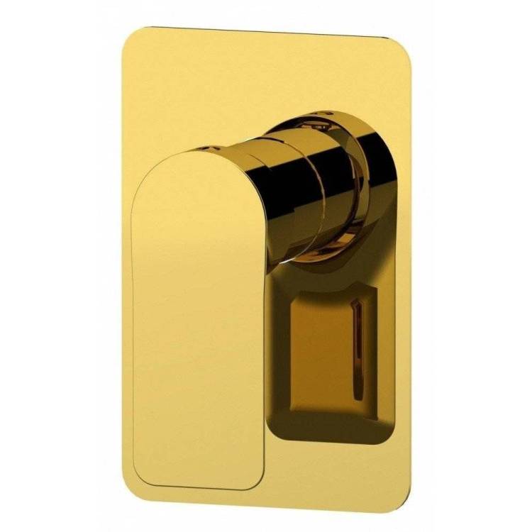 Смеситель для душа Remer Infinity I30DO золотой глянцевый