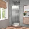 Душевая дверь в нишу Vincea Intra VDP-1I7080CH 70/80 см, стекло шиншилла, хром фото 2