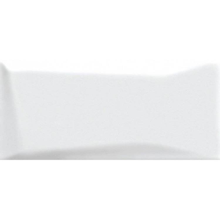 Керамическая плитка Cersanit Evolution EVG052 Облицовочная Рельеф Белый 20x44