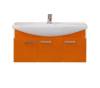 Тумба под раковину Misty Джулия -105 Л-Джу01105-1310По подвесная оранжевая