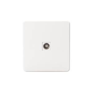 ТВ-розетка Kranz Round KR-78-0723-1 перламутр