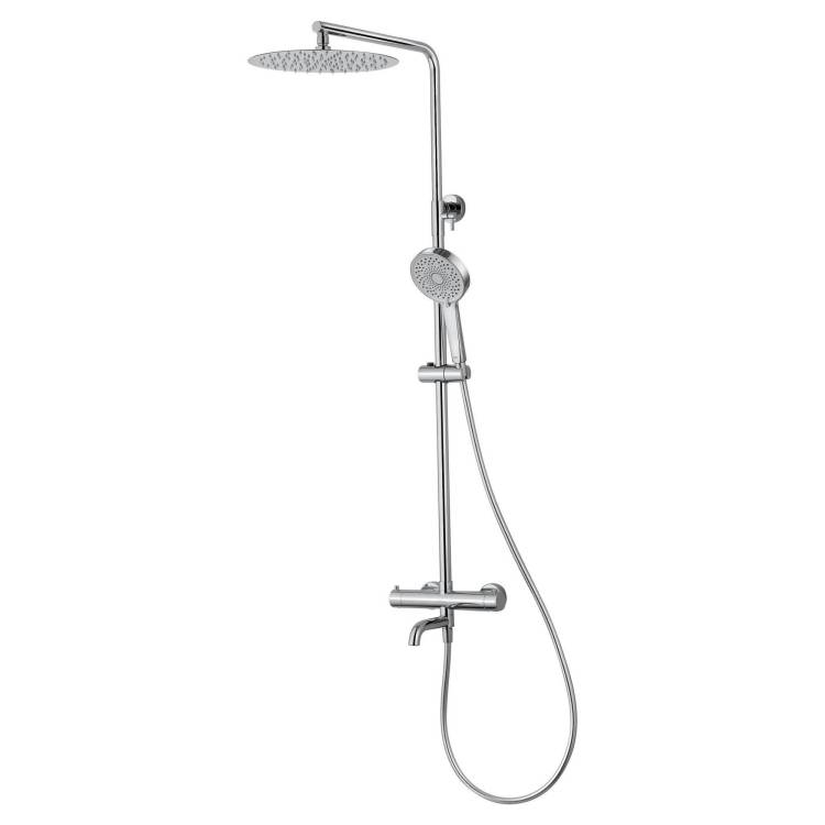 Душевая стойка Wonzon & Woghand WW-88739903-CR хром, с термостатом