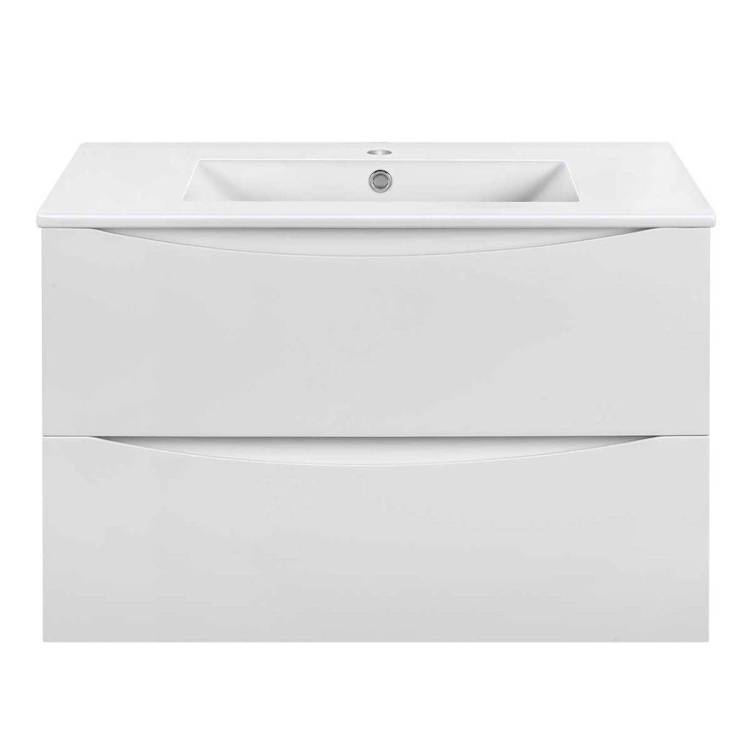 Тумба под раковину Vincea Mia Slim VMC-2MC800S1GW Белый