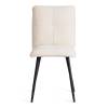 Стул Tetchair Sweet LT 24815 молочный, черный, велюр фото 5