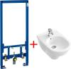 Комплект Биде подвесное Villeroy&Boch O.Novo 5460 0001 alpin + Система инсталляции для биде Grohe Rapid SL 38553001