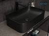 Раковина Gid Geométrico Bm9599 53366 черная матовая, 61x38x15 фото 3