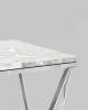 Стол журнальный Stool Group Авалон EET-0551 сталь серебро 61x61 фото 5