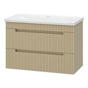 Тумба с раковиной Brevita Ariana - 80 Капучино 51x78x39