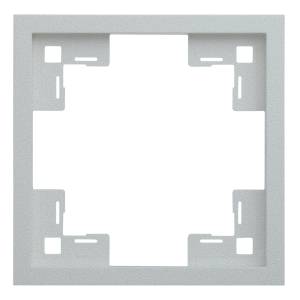 Одноместная рамка Rikett Standart 35810 SV серебро