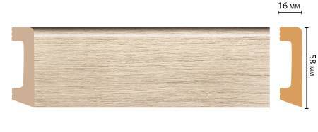 Плинтус DECOMASTER D234-72 240x1.6x5.8